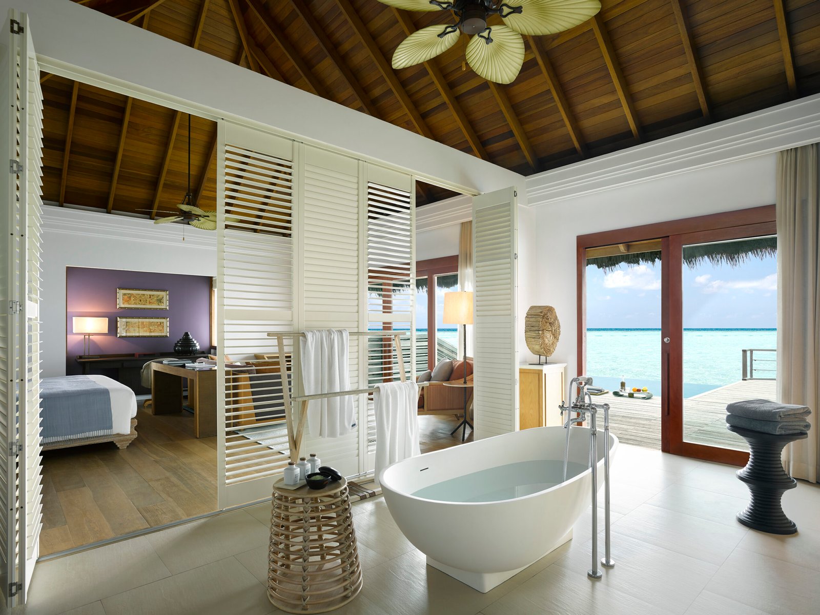 Overwater Pool Villa Bathroom