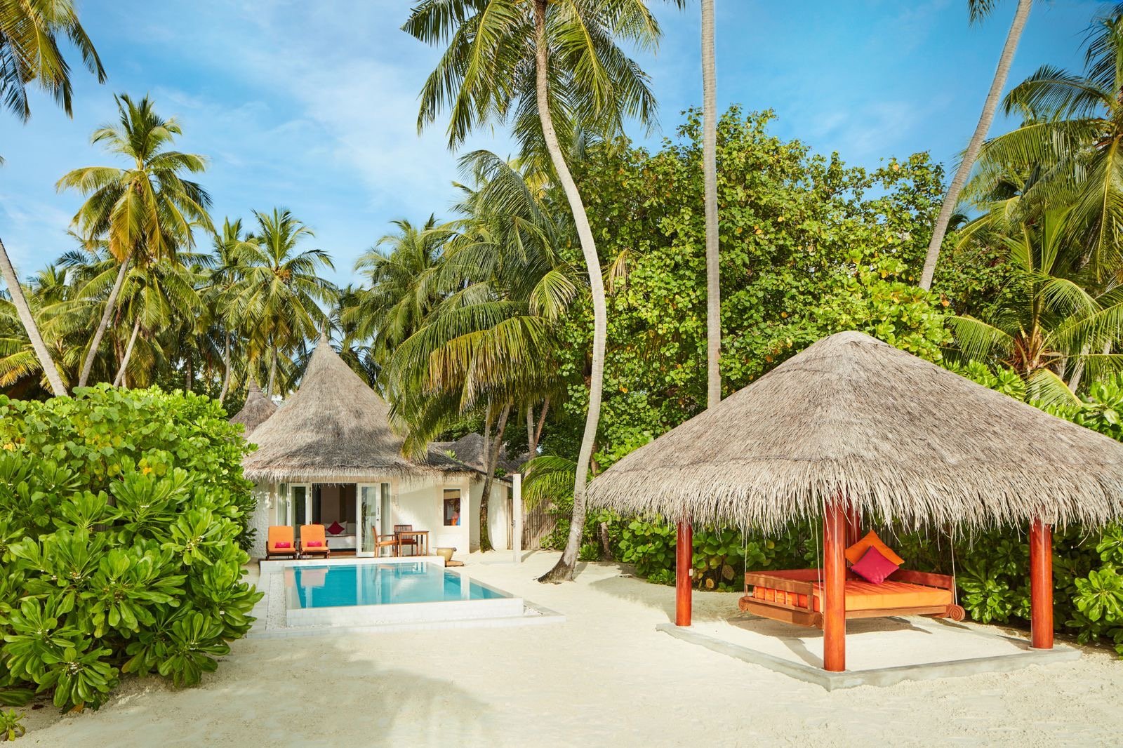 Beach Villa with Pool exterior, Sun Siyam Vilu Reef, Maldives