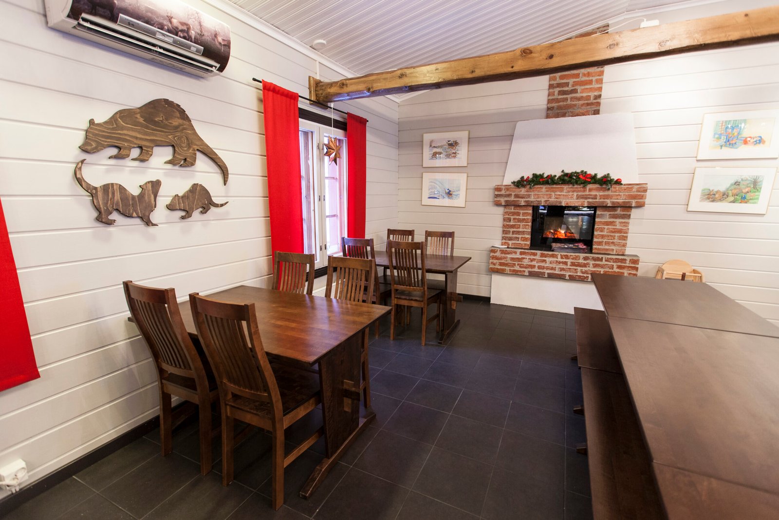Wild Arctic Restaurant dining room, Ranua Resort