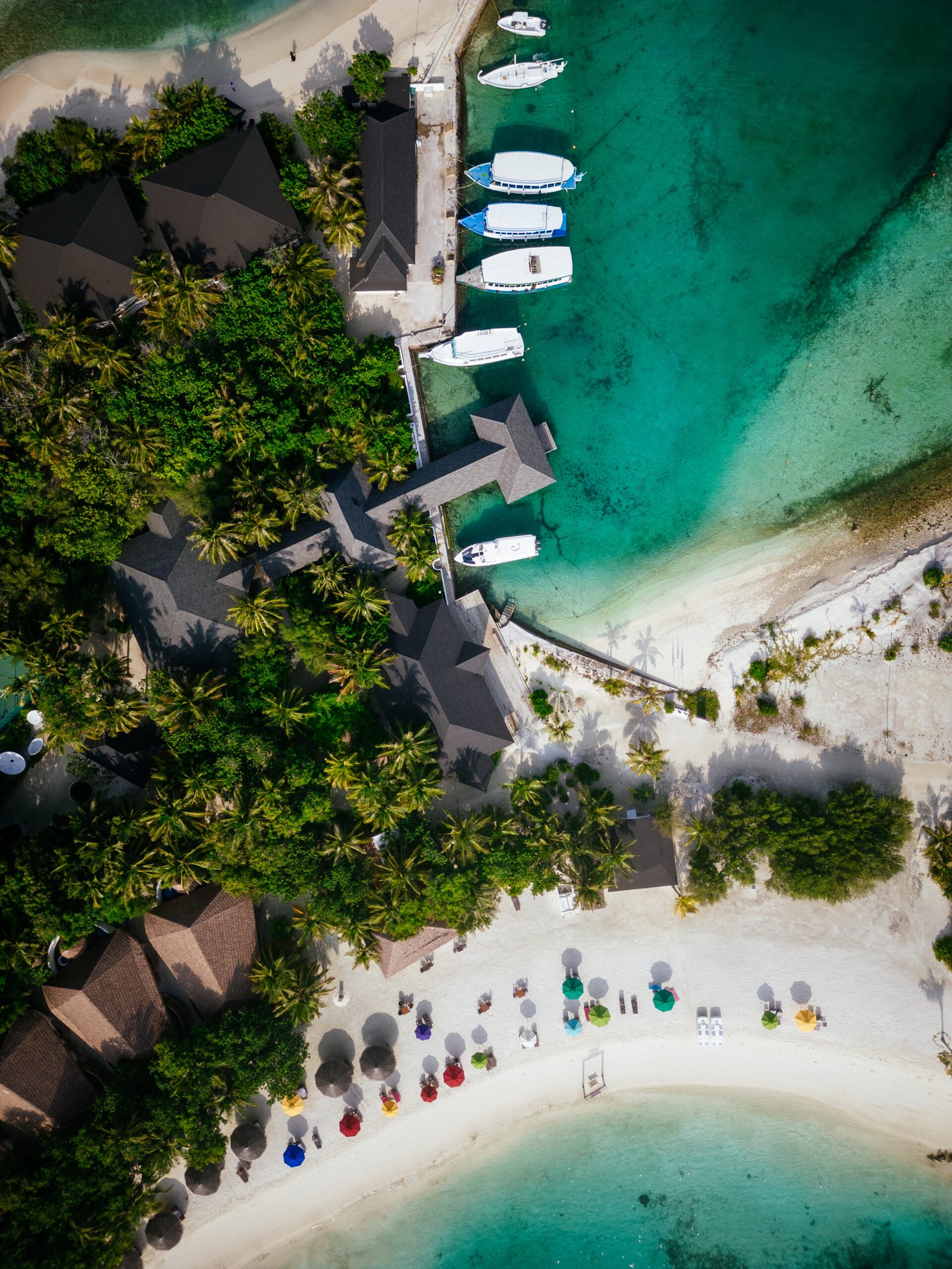 Aerial view of Cinnamon Dhonveli Maldives, North Malé Atoll