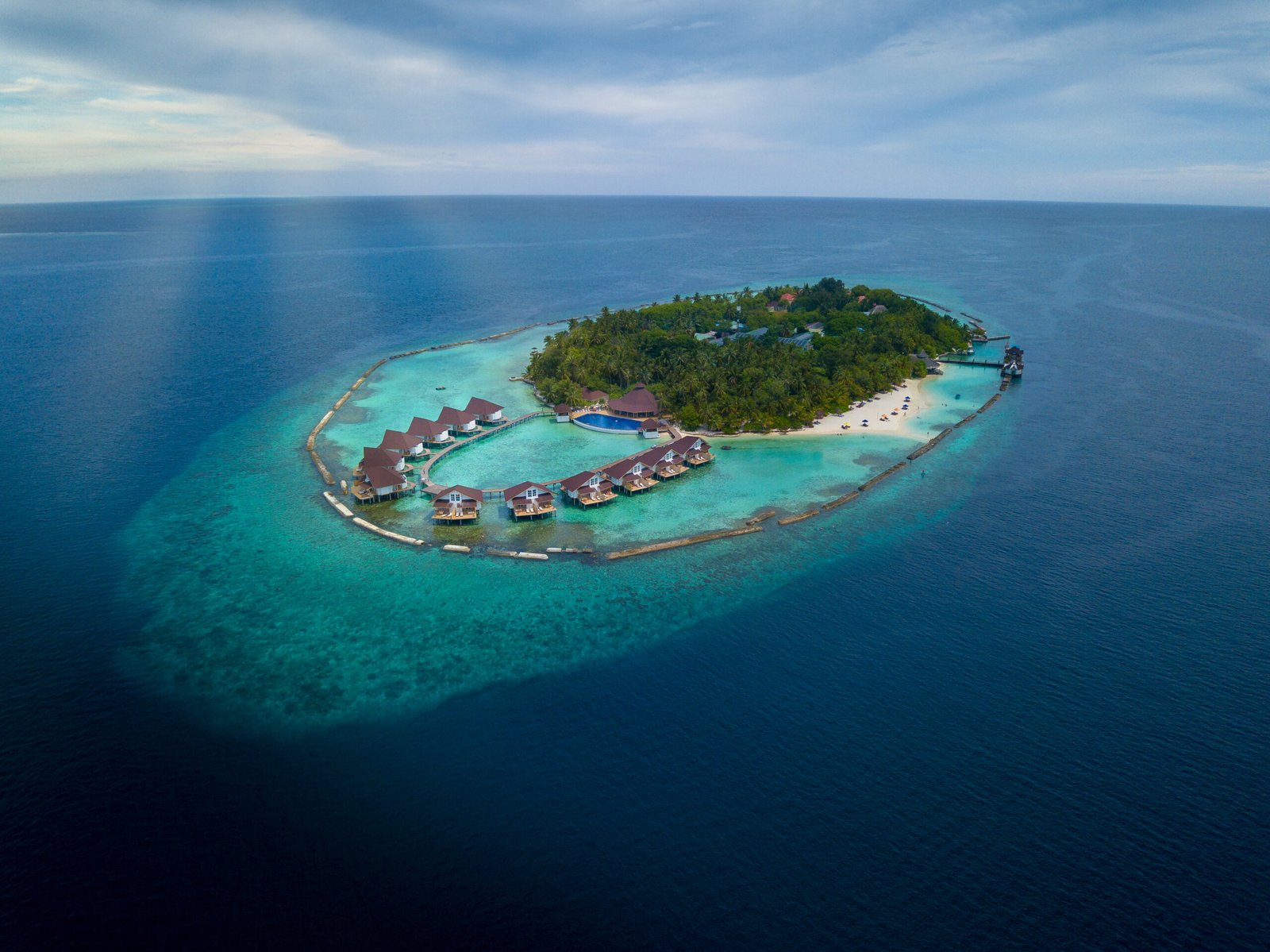 Aerial view of Ellaidhoo Maldives by Cinnamon, North Ari Atoll