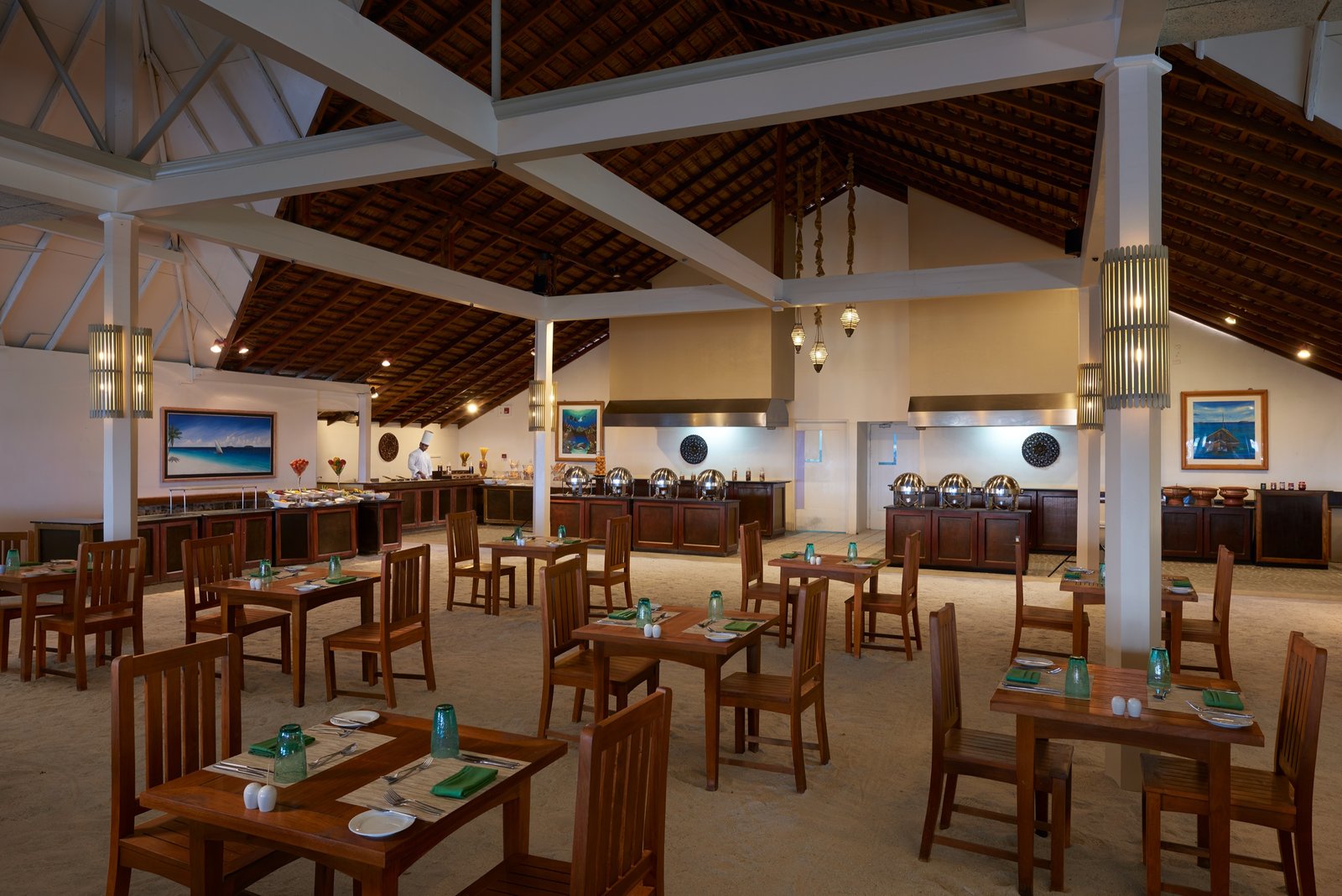 Madi main restaurant on the beach, Ellaidhoo Maldives by Cinnamon