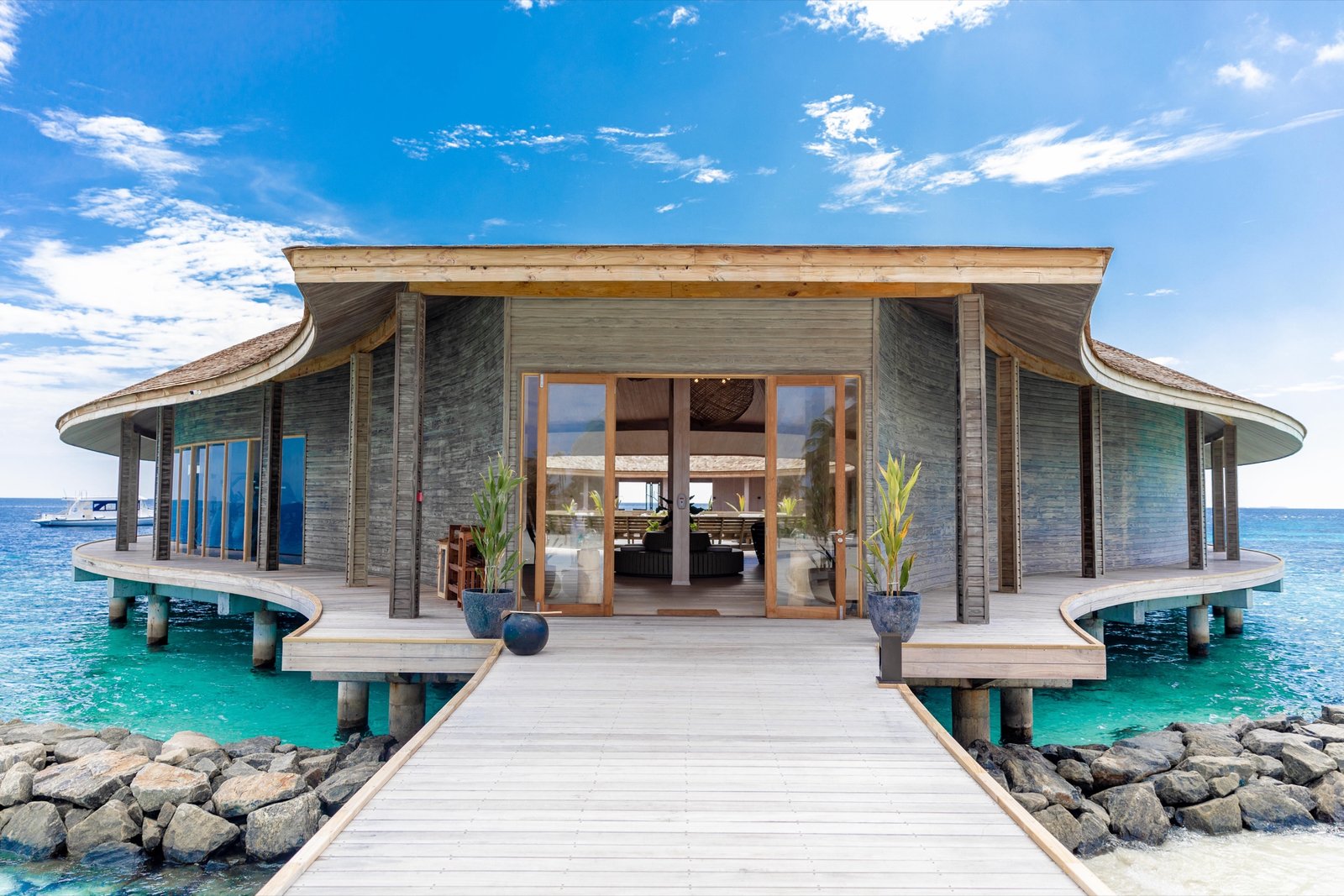Baani Spa exterior, Kagi Maldives Resort & Spa