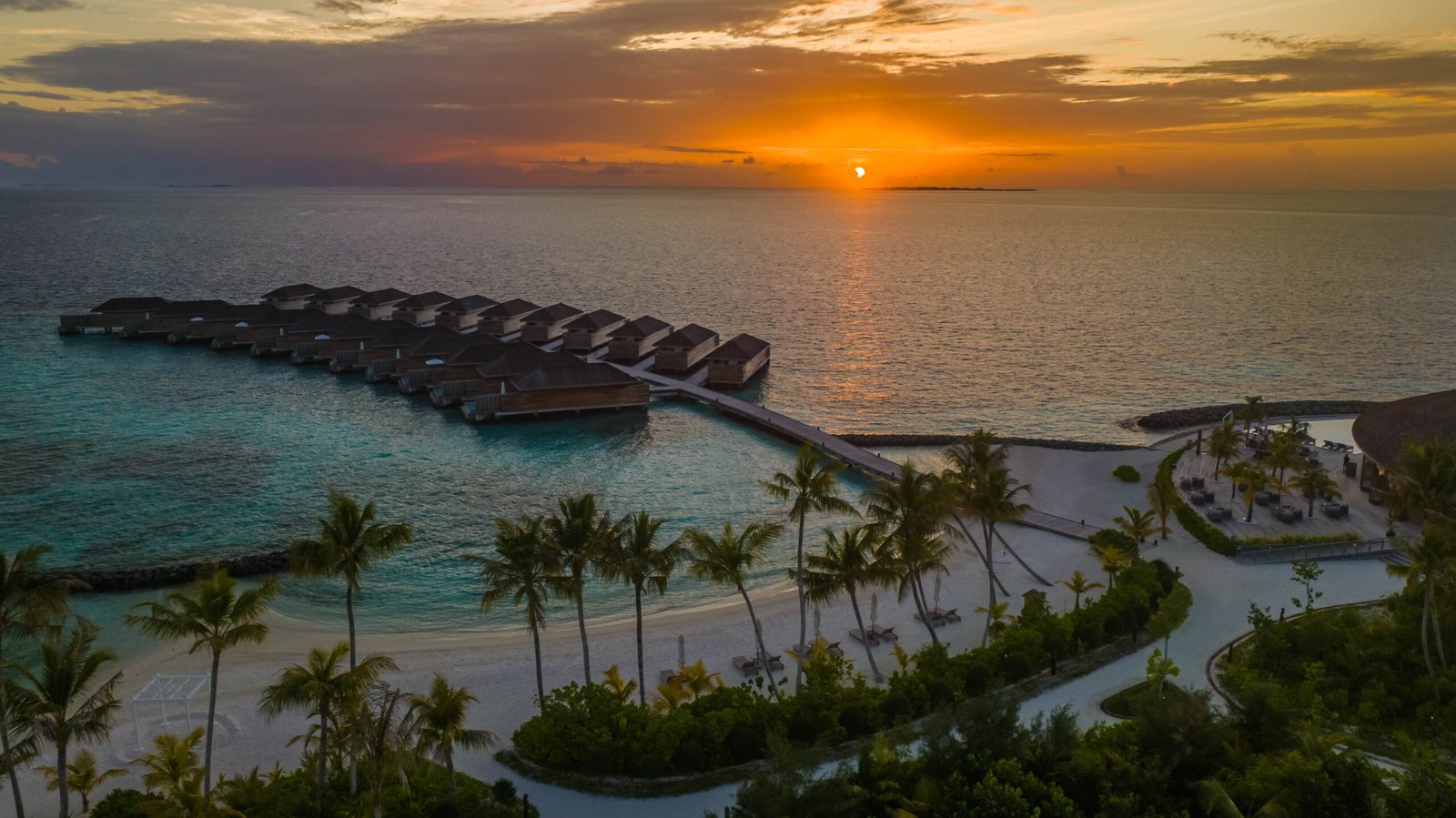 Sunset at Kagi Maldives Resort & Spa