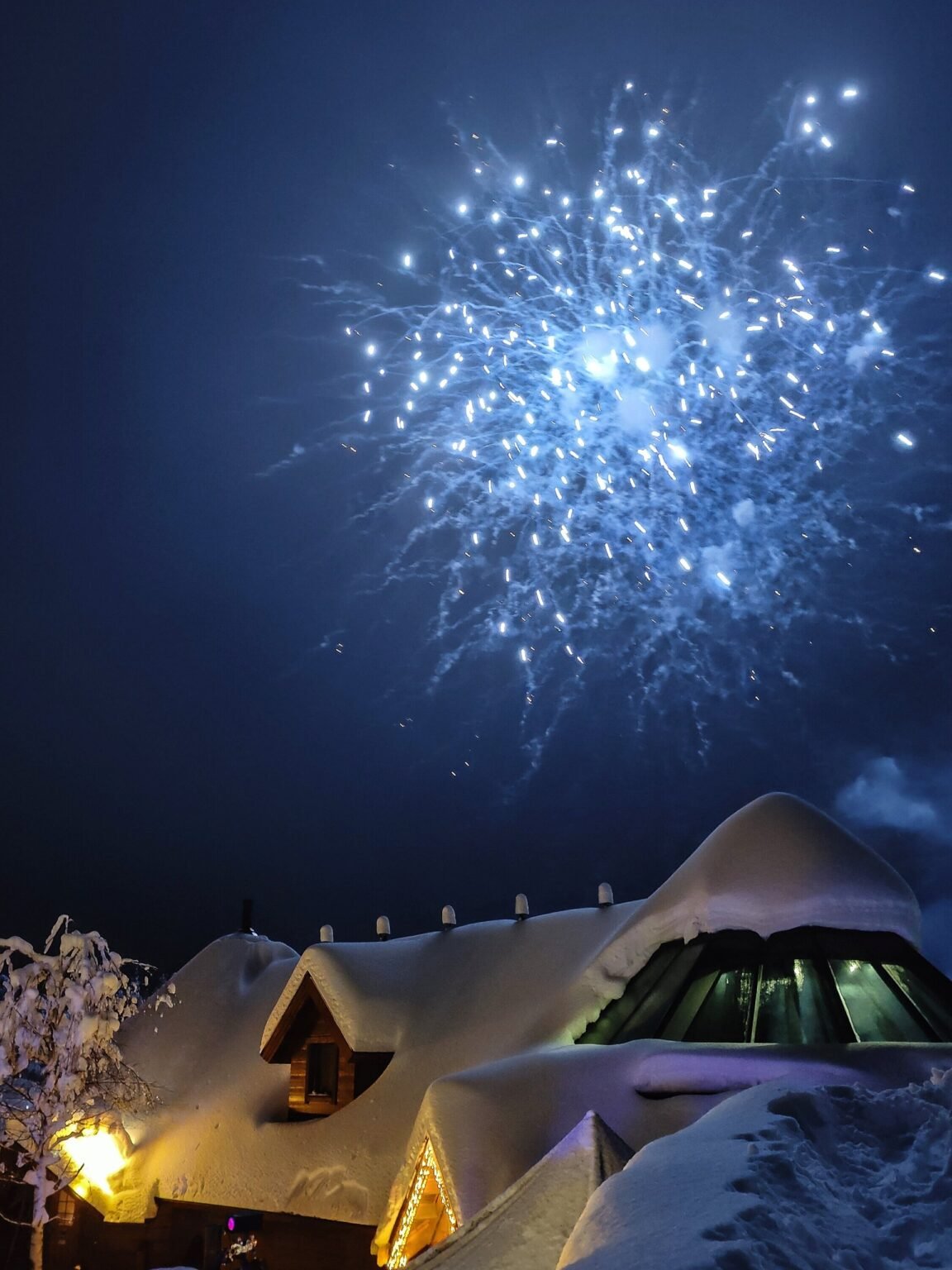 New Year's Eve celebration — Arctic SnowHotel & Glass Igloos, Sinettä, Rovaniemi