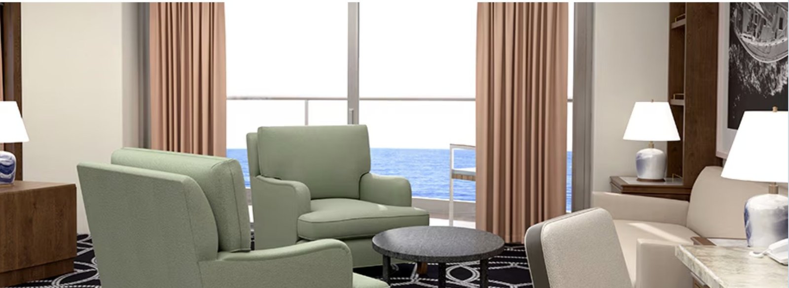 A suite on a Carnival ship