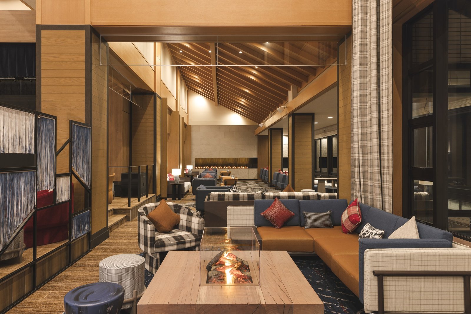 A bar at Club Med Kiroro Peak, Hokkaido, Japan