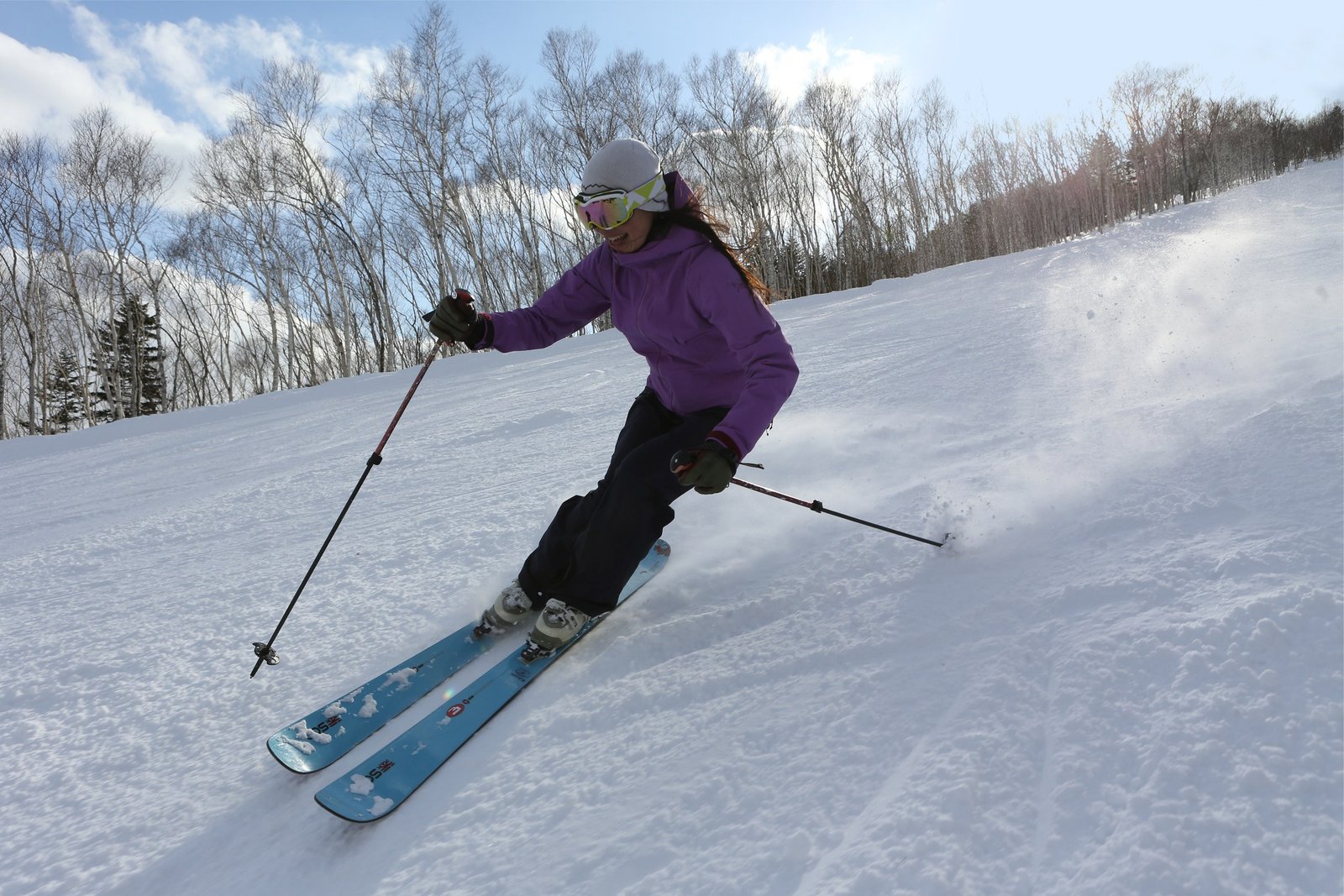Skiing at Club Med Sahoro Hokkaido, Japan