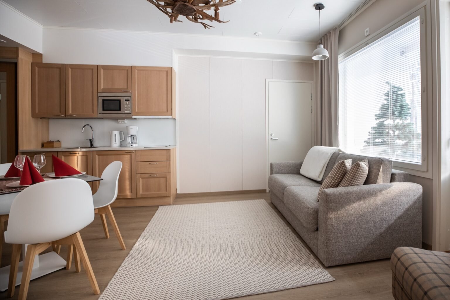 A family suite at Santa Claus Holiday Village