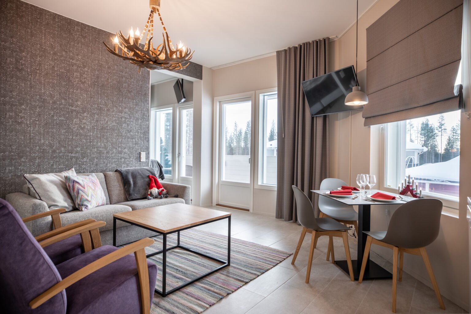 A suite at Santa Claus Holiday Village