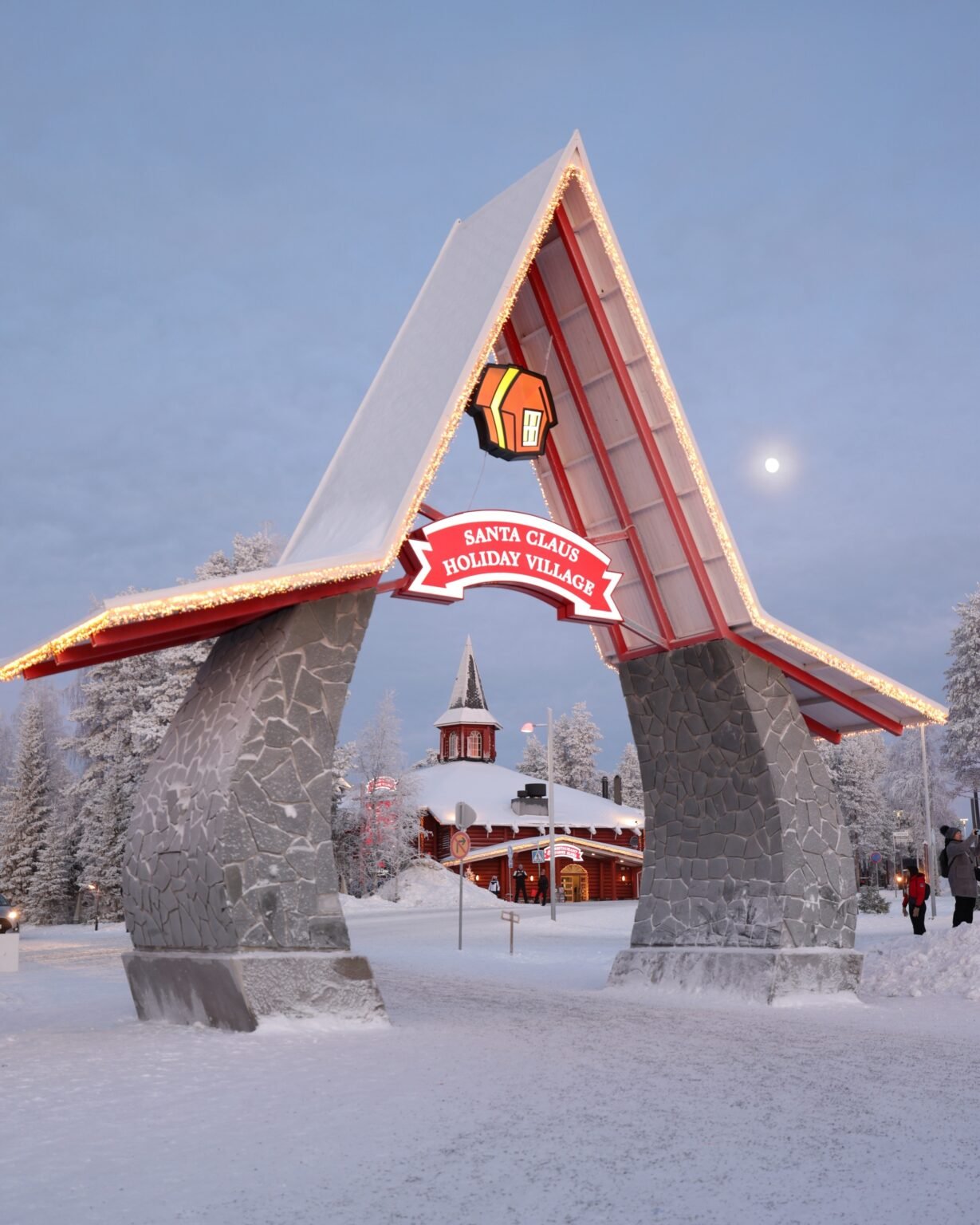 Santa Claus Holiday Village — the village