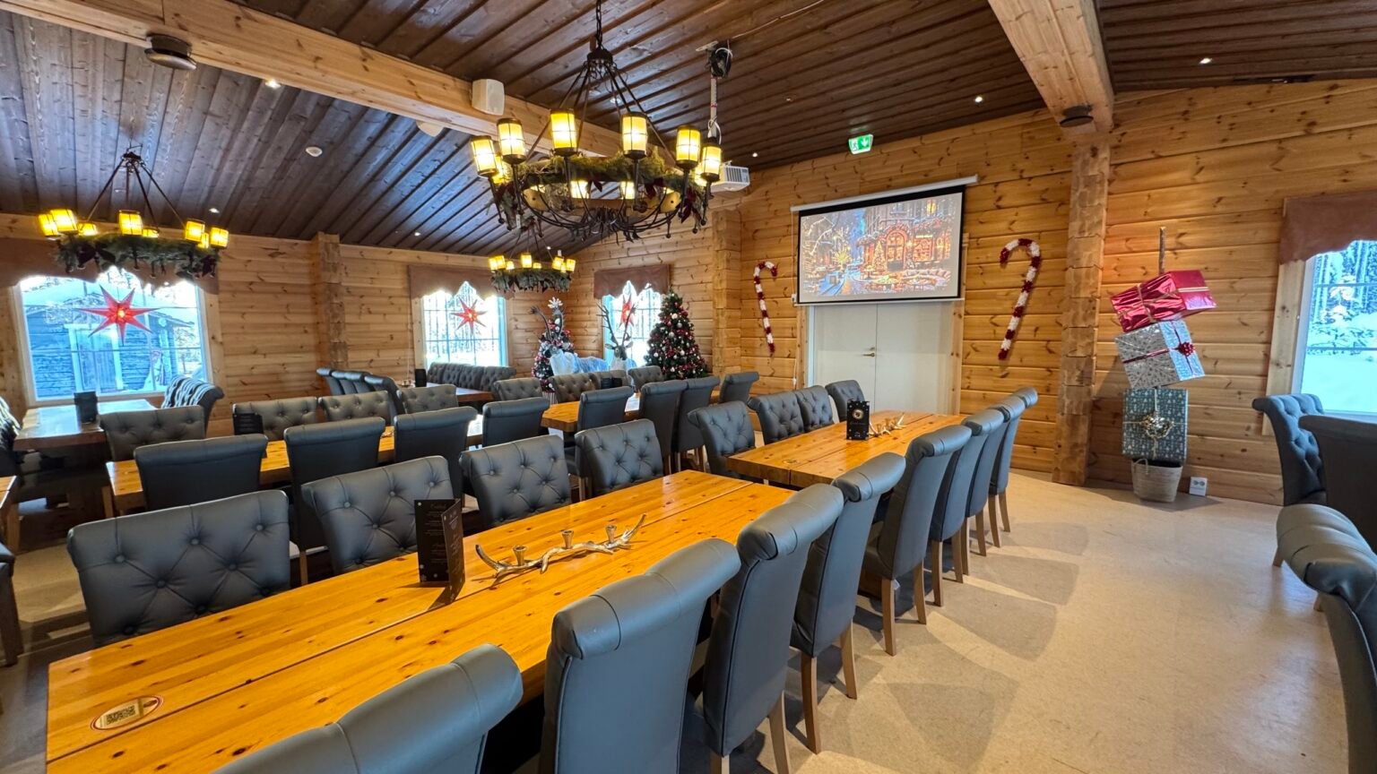 The Piiru meeting space at Santa Claus Holiday Village