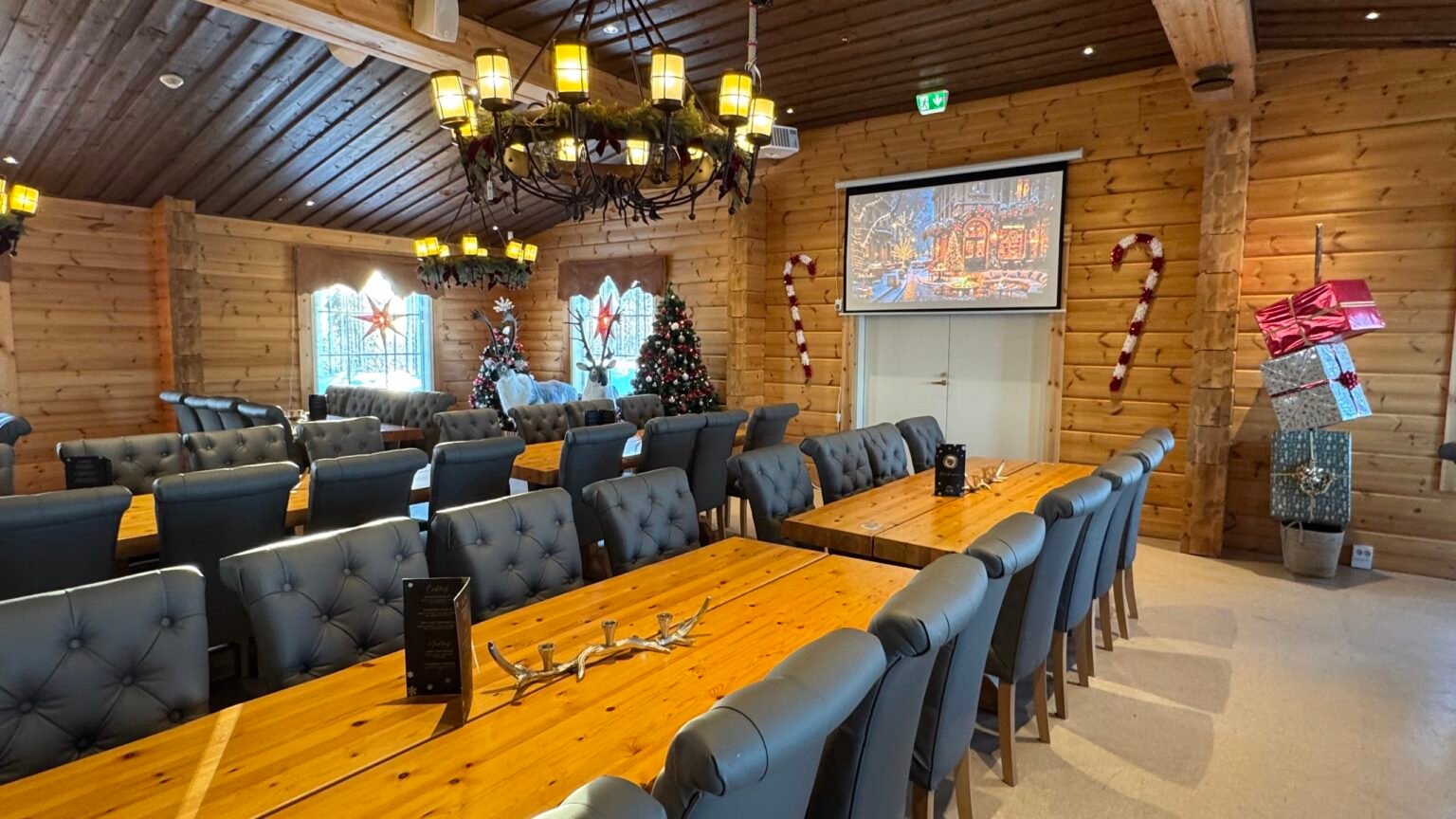 The Piiru meeting space at Santa Claus Holiday Village