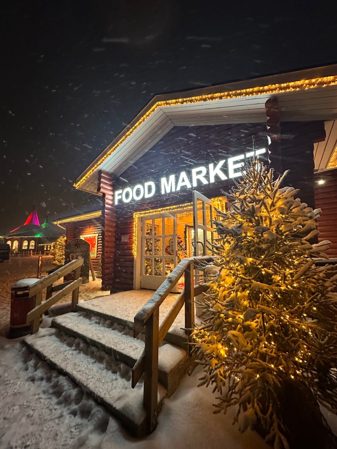 Santa's Foodmarket at Santa Claus Holiday Village