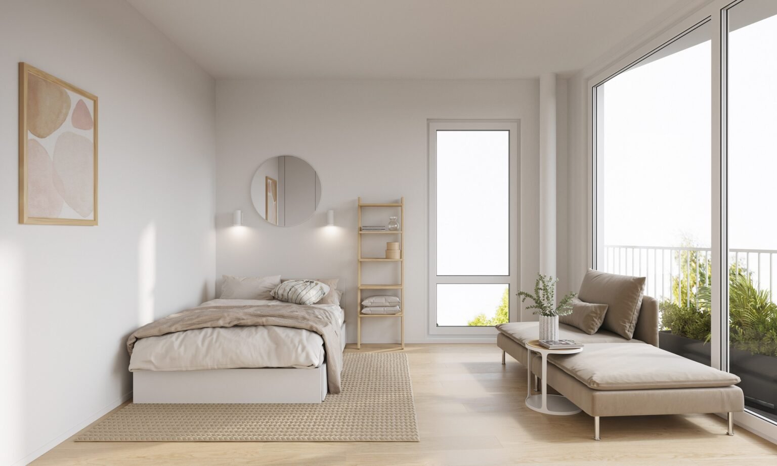 Artist's impression of a suite interior at Santa Claus Elves Hotel, Santa Claus Village, Rovaniemi